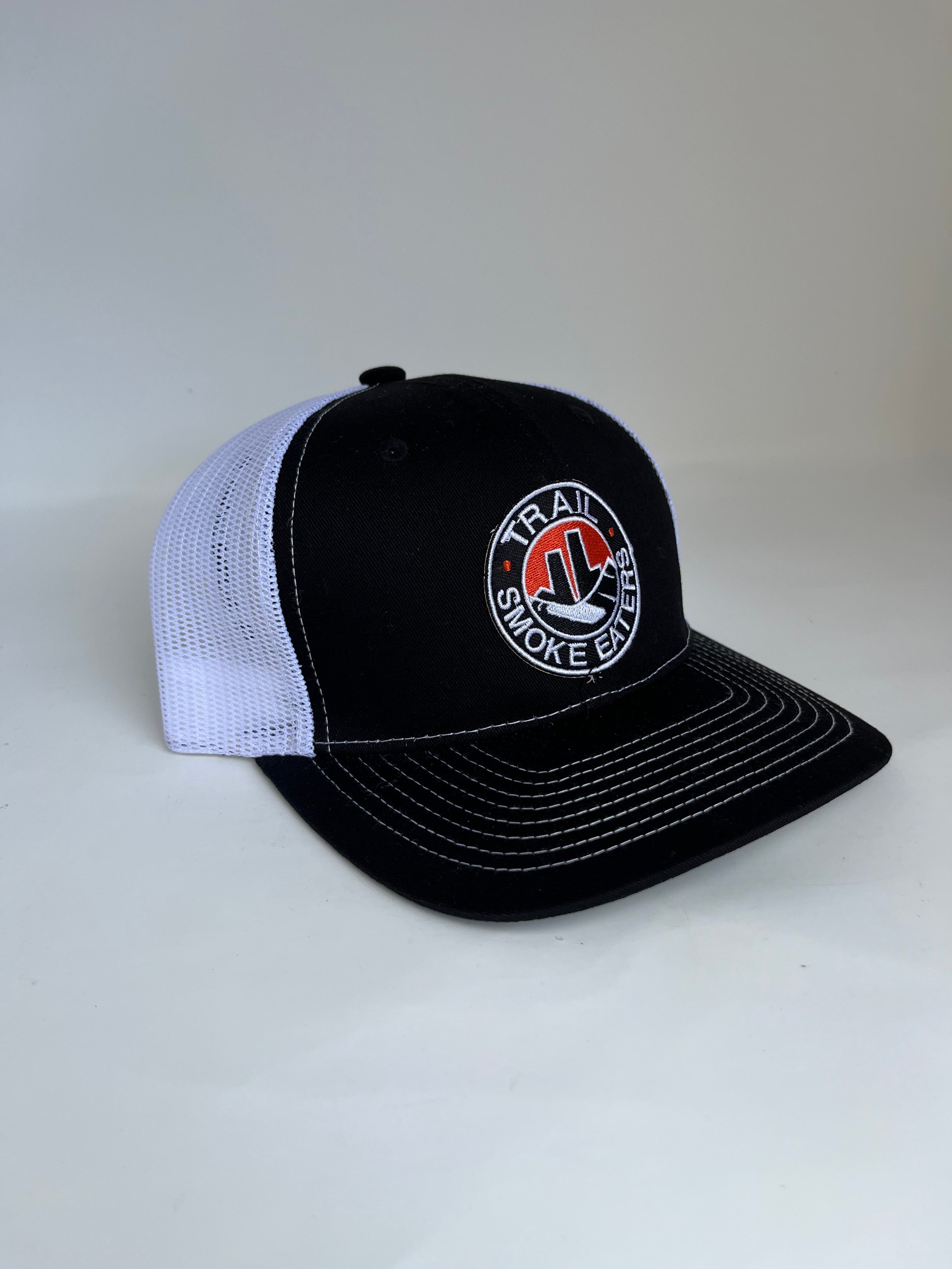 Bengals & Bandits Richardson Foam Trucker Rope Snapback Hat - White / Black